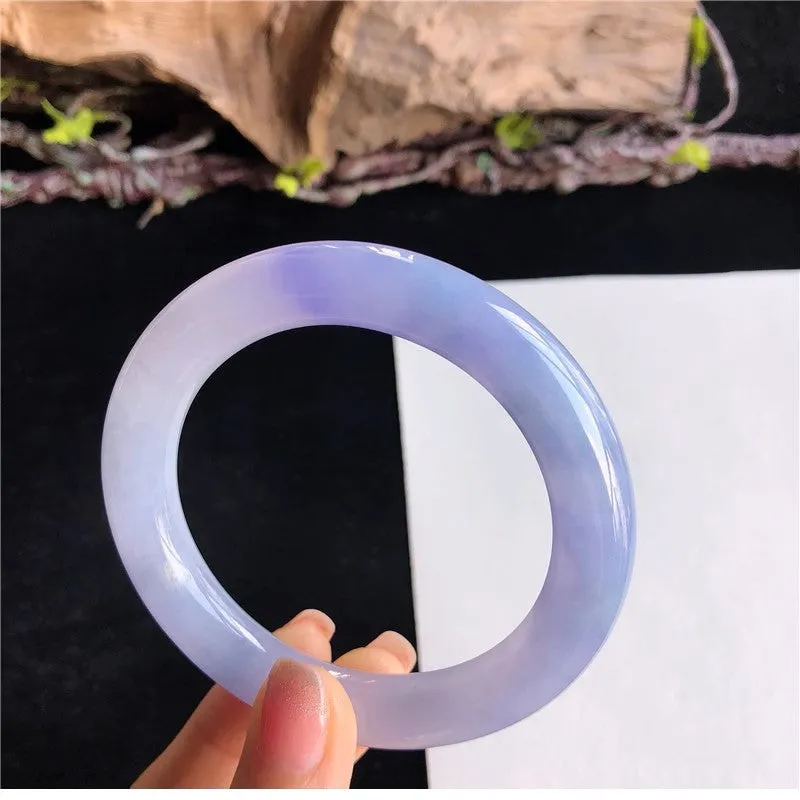 Natural Jade Bangle Jadeite Bangle Internal Diameter 58.1mm 2P81103-2