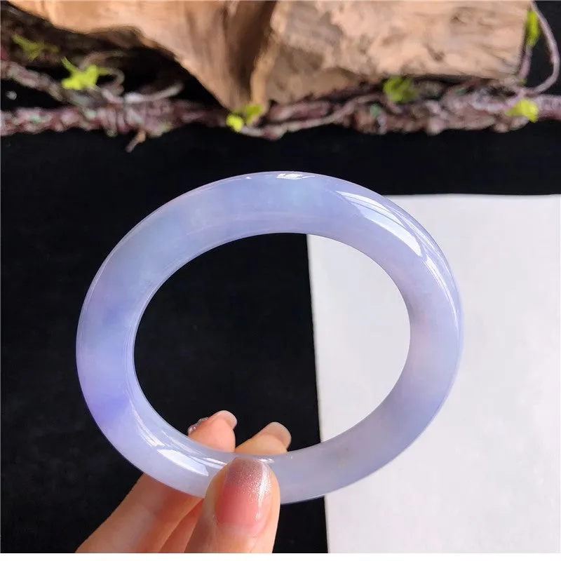 Natural Jade Bangle Jadeite Bangle Internal Diameter 58.1mm 2P81103-2