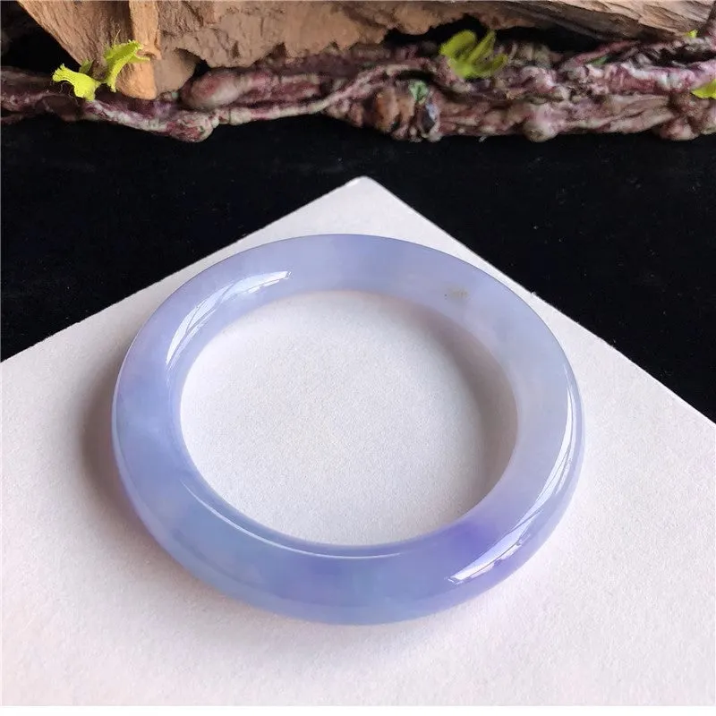 Natural Jade Bangle Jadeite Bangle Internal Diameter 58.1mm 2P81103-2