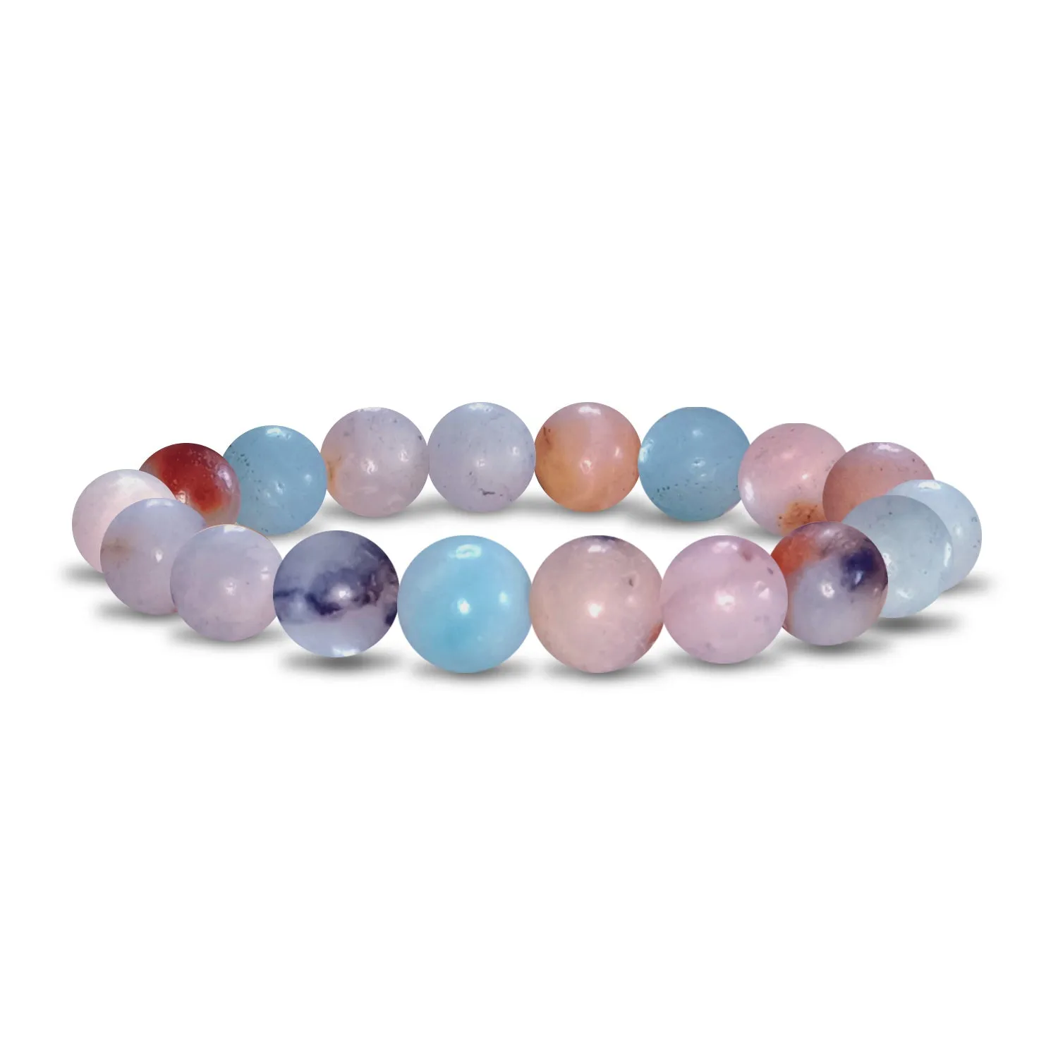 New Beads Bracelet 7 Natural Stone Lava Bracelet Diffuser Multi Color Gemstone