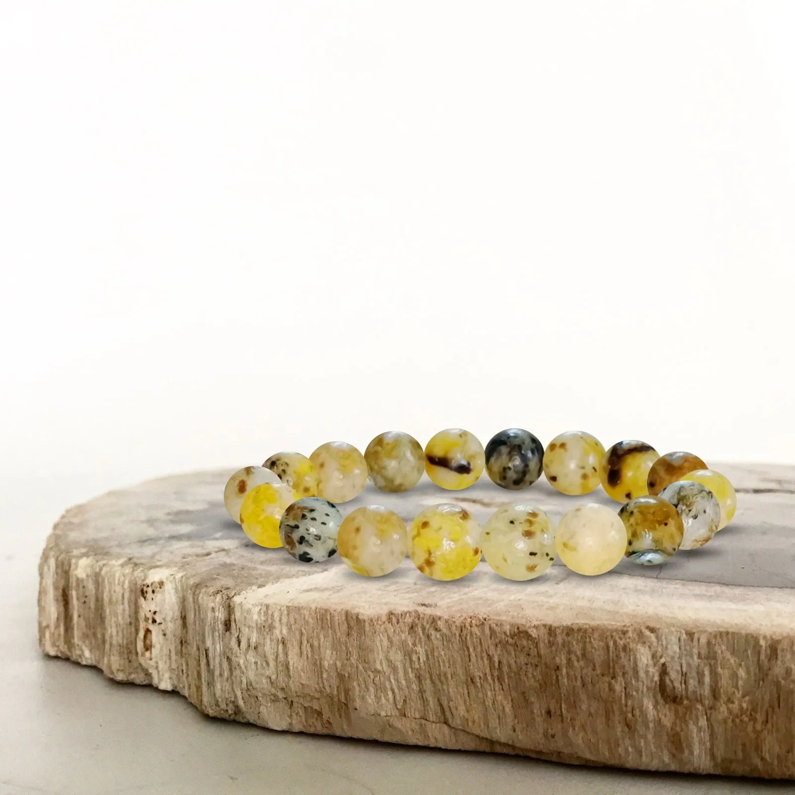 New Beads Bracelet 7 Natural Stone Lava Bracelet Diffuser Multi Color Gemstone