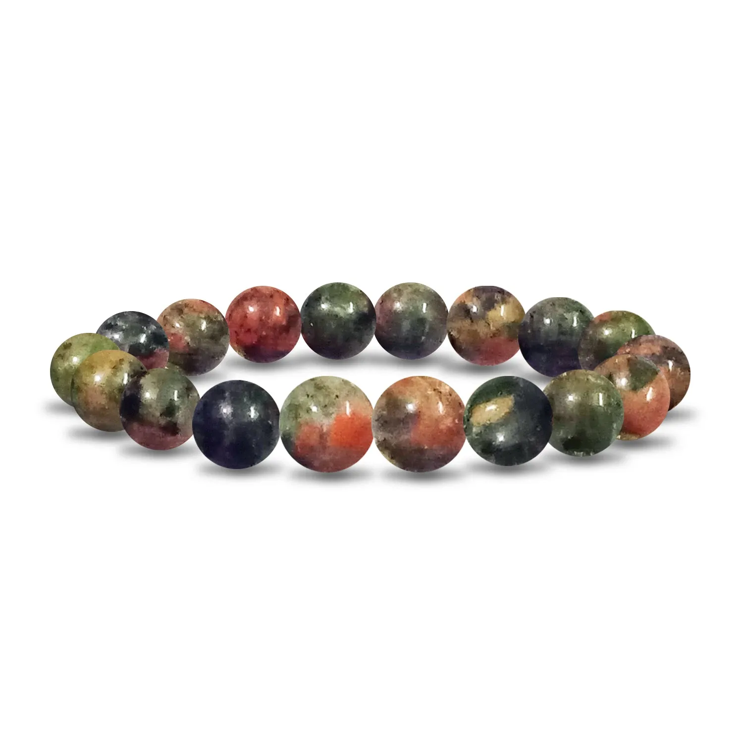 New Beads Bracelet 7 Natural Stone Lava Bracelet Diffuser Multi Color Gemstone