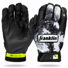 New Franklin Grow to Pro Tee Ball Batting Gloves Size Youth Small Black/White