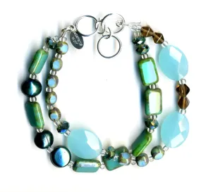 Ocean Medley 2-Strand Bracelet