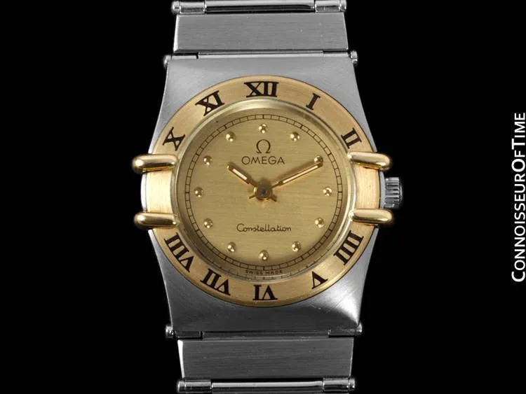 Omega Ladies Constellation Mini 22mm Watch - Stainless Steel & 18K Gold