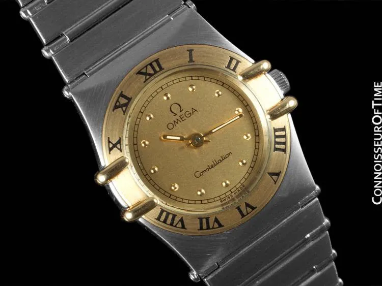 Omega Ladies Constellation Mini 22mm Watch - Stainless Steel & 18K Gold