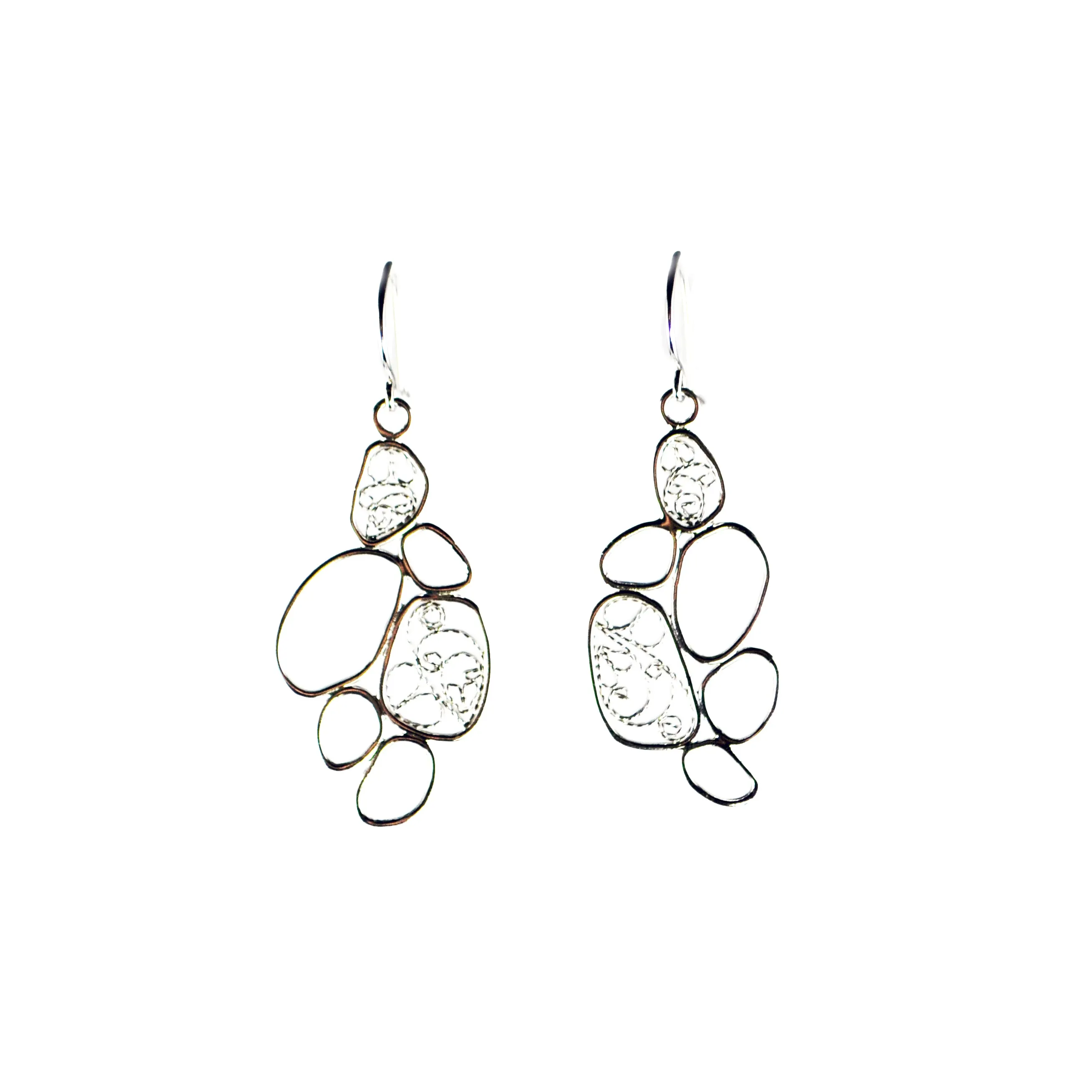 Organic Filigree Earrings