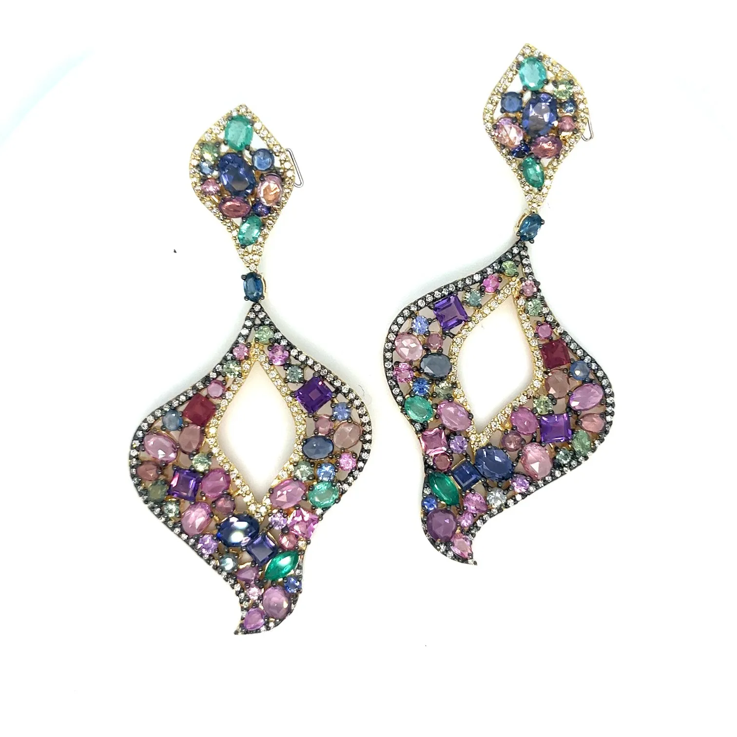 Palm Beach Chandelier Earrings