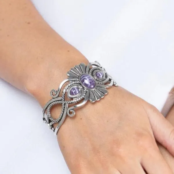 Paparazzi Rural Rumination Purple Bracelet