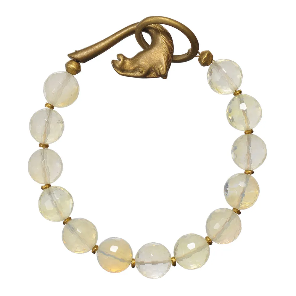 Pineapple Quartz Bracelet