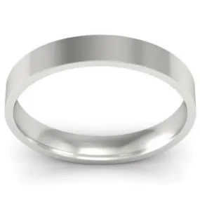 Platinum Wedding Band for Women 3mm