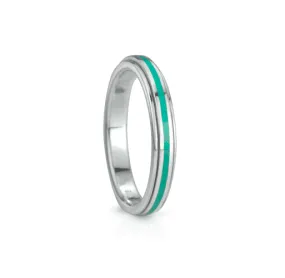 "Ocean" Stackable Fidget Ring