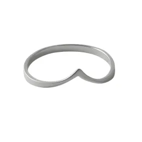 "Peaky" Sterling Silver Thin Band Ring