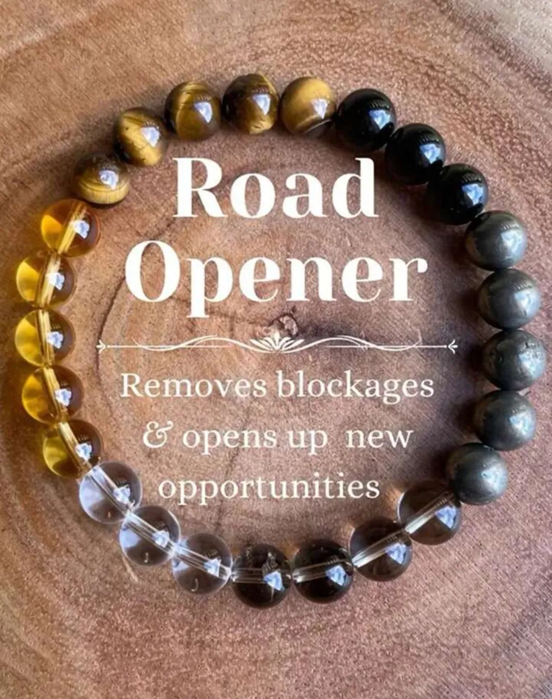 ROAD OPENER - Ray of Light Mala Bracelet