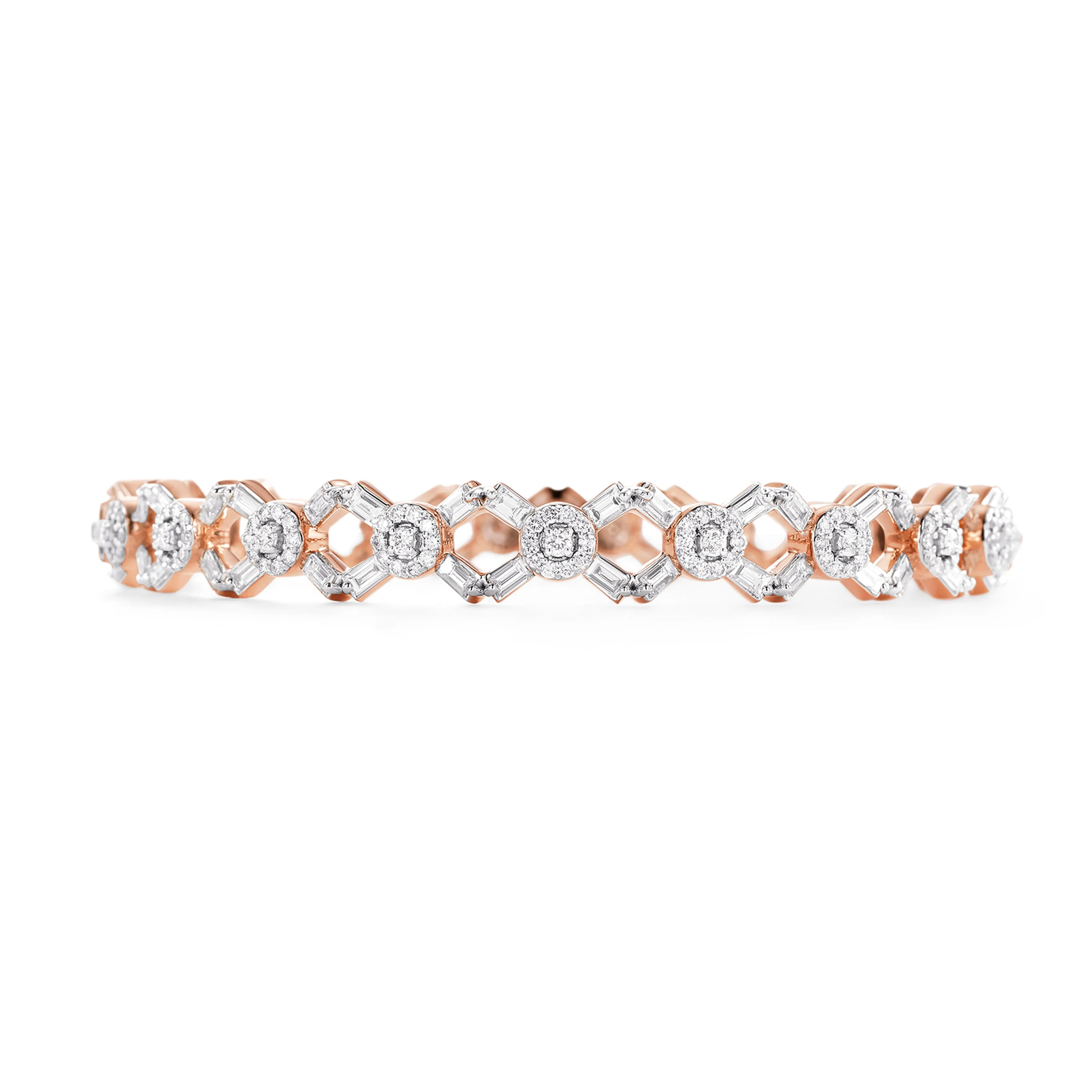 Scatter Waltz Alvina Diamond Bangle*