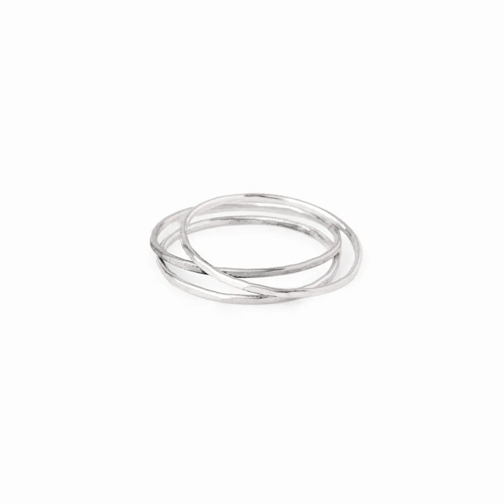 Silver Stacking Ring