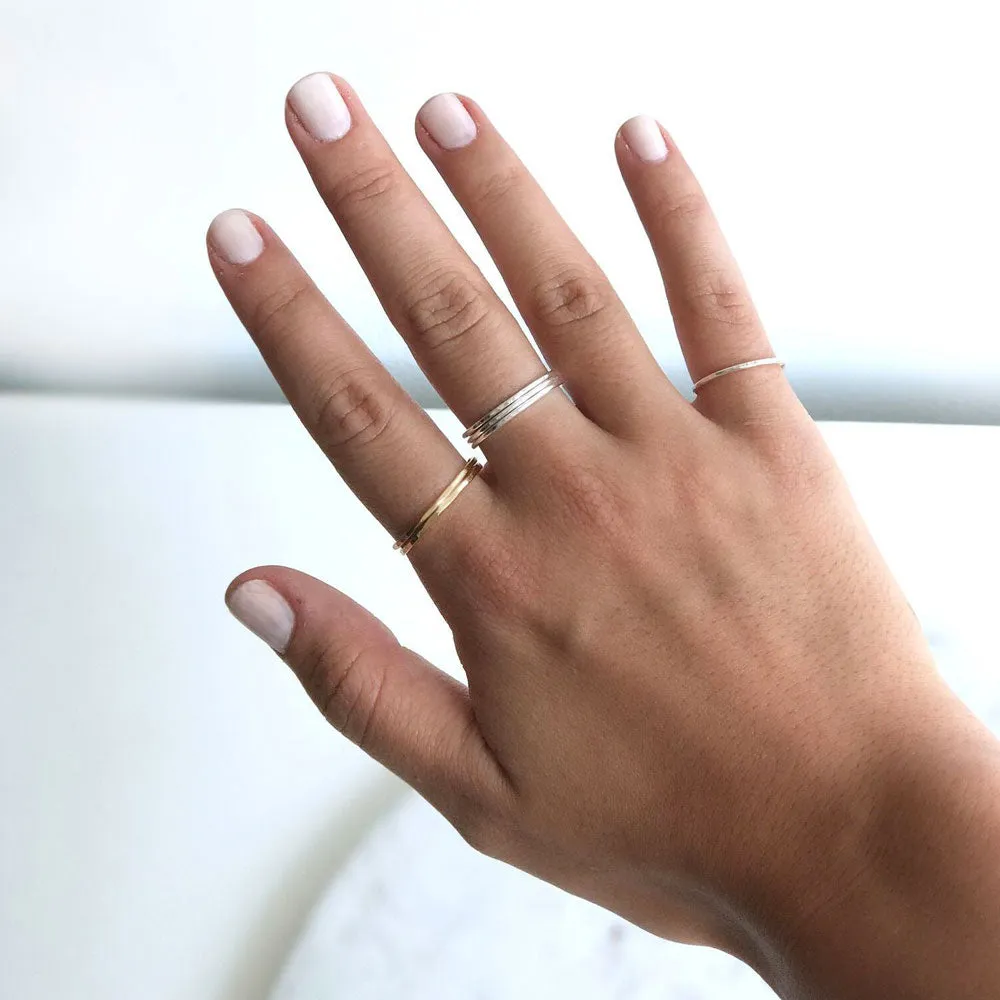 Silver Stacking Ring