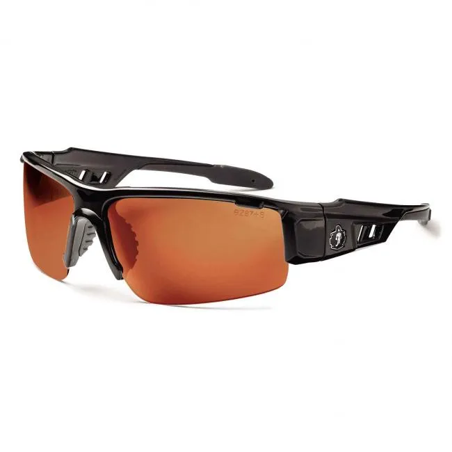 Skullerz Dagr Safety Glasses // Sunglasses Black Frame