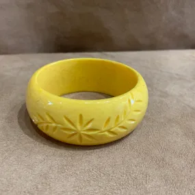 Splendette marigold wide  bangle