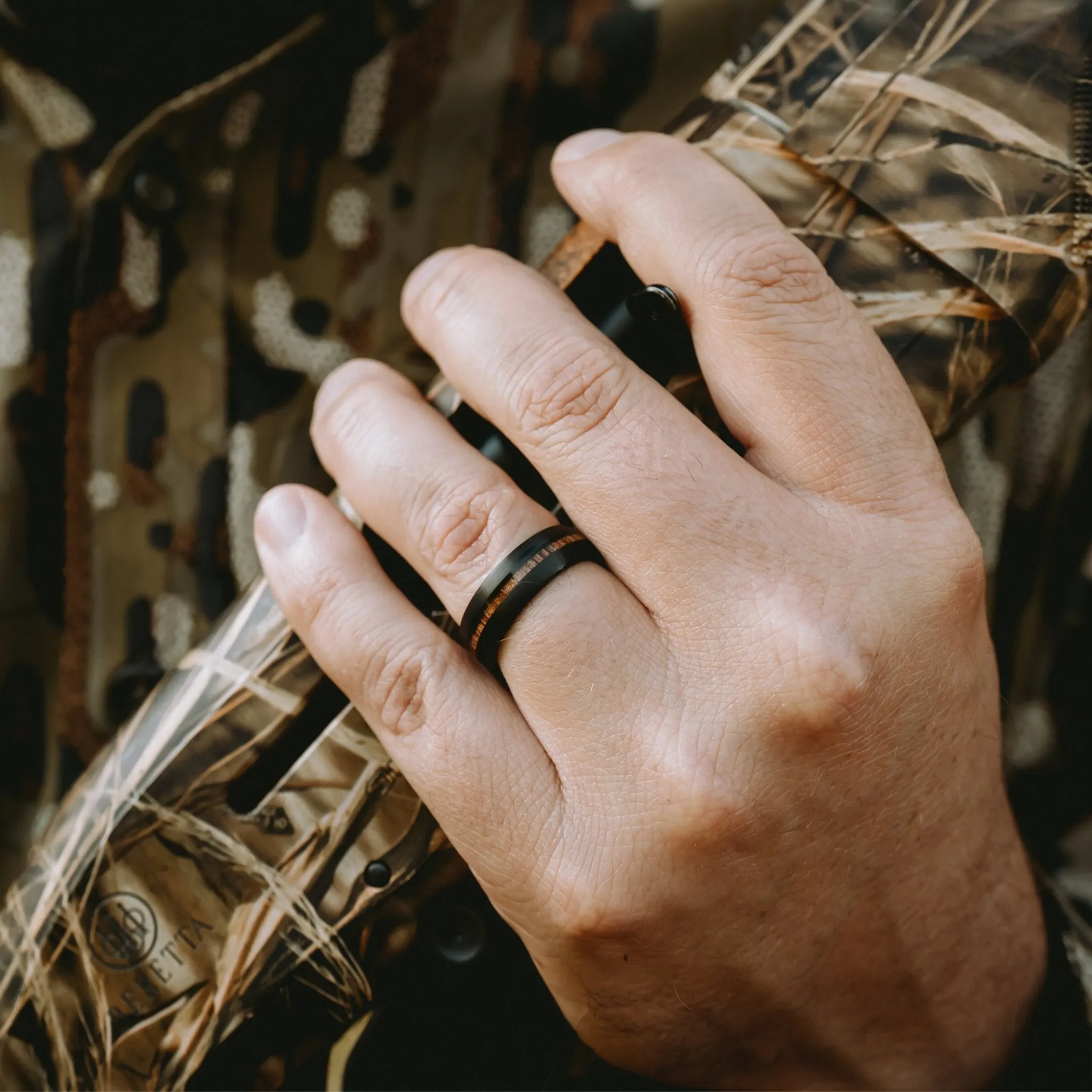 The Black Forest Woodland Wedding Ring