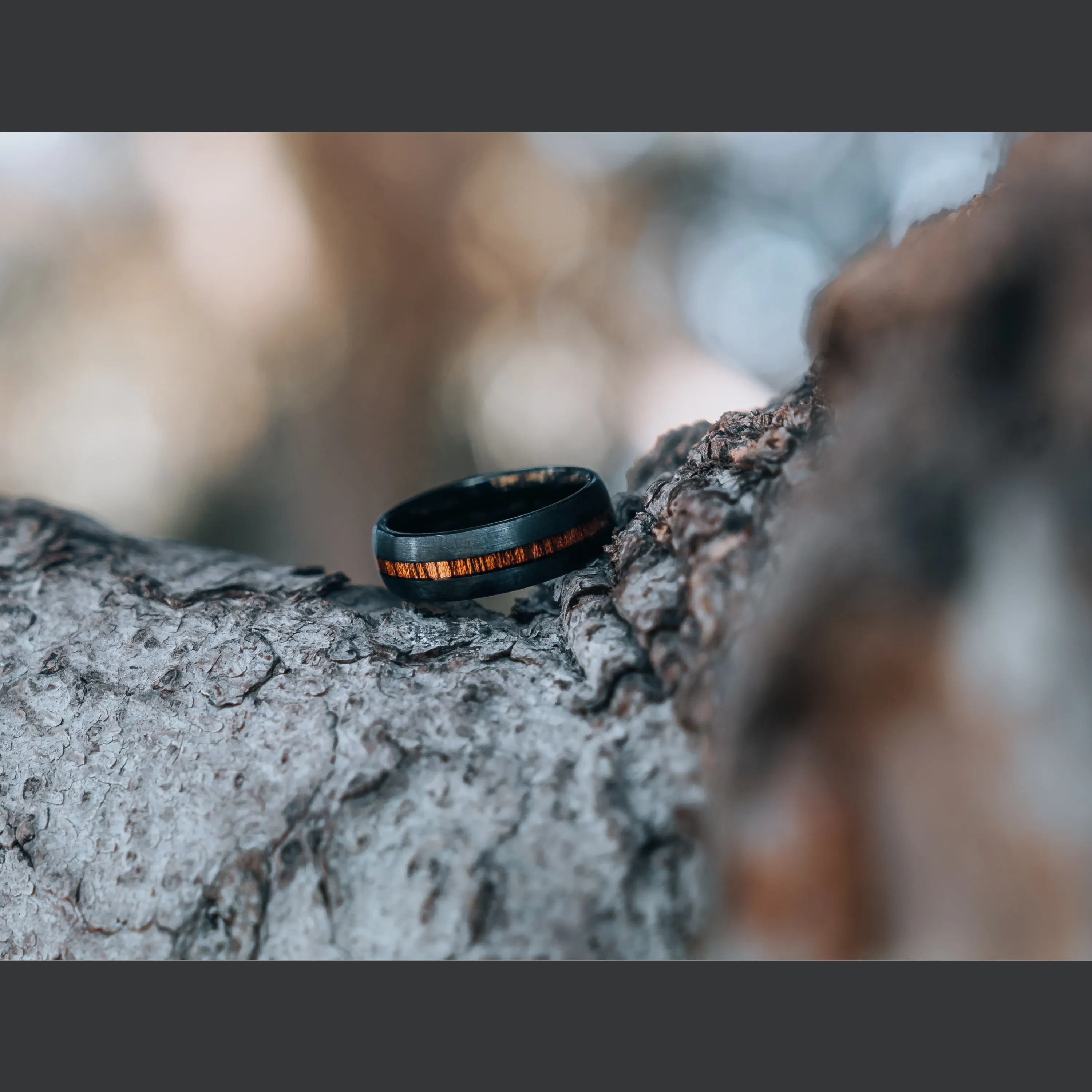 The Black Forest Woodland Wedding Ring