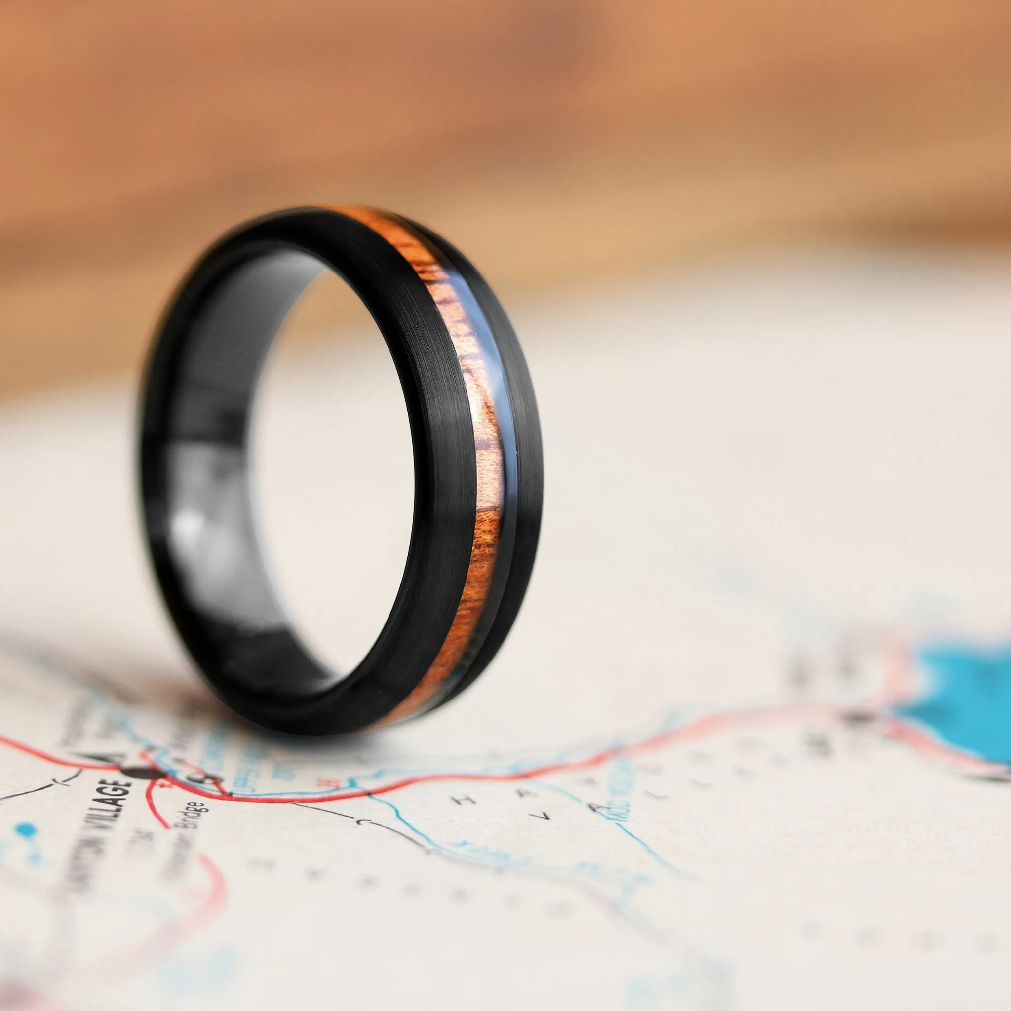 The Black Forest Woodland Wedding Ring