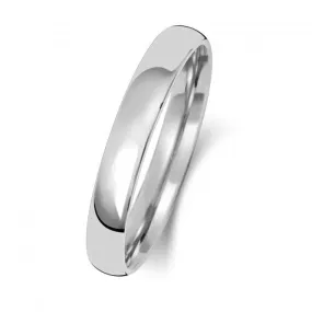 Wedding Band 18K Slight Court 3mm-2.0 Wedding  Ring WQ113WEH/I