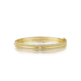 Wide Engravable Bangle