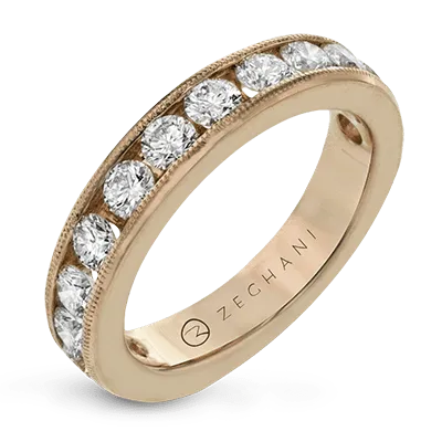 ZR47 Anniversary Ring in 14k Gold with Diamonds