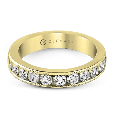 ZR47 Anniversary Ring in 14k Gold with Diamonds