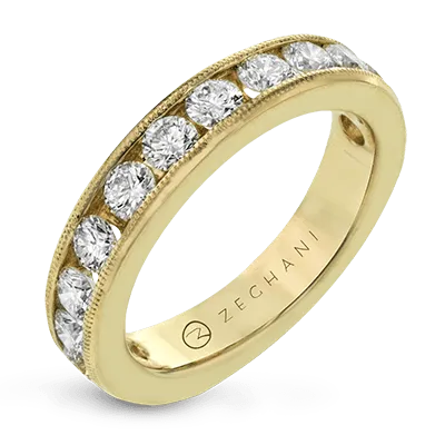 ZR47 Anniversary Ring in 14k Gold with Diamonds