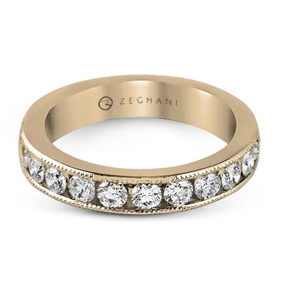 ZR47 Anniversary Ring in 14k Gold with Diamonds